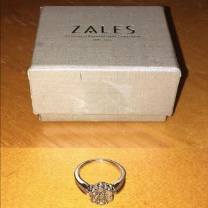 Zales Sterling Sliver ring size 8